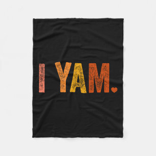Sie ist meine süße Tato I Yam Thanksgiving passend Fleecedecke