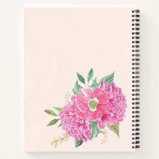 Sie ist mit einem Starkbibelverse bekleidet Notizblock (Rückseite)