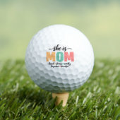 Sie ist Mom Golfbälle (Insitu T-Shirt)