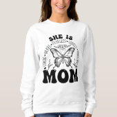Sie ist mutig und furchtlos sweatshirt (Vorderseite)