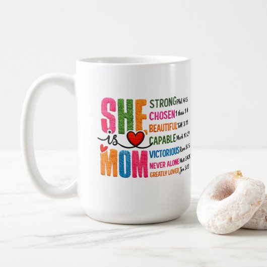 Sie ist Mutti Kaffeetasse (Mit Donut)