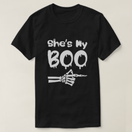 Sie ist My Boo , halb Paare T-Shirt