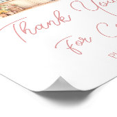 Sie ist neu vom Brautparty des Marktes, danke Poster (Ecke)