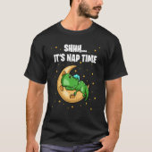 Sie ist Nickerchen Time Sleepy Rex T-Shirt (Vorderseite)