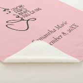 Sie ist Personalisiert stark, tapfer und brillant. Sherpadecke (3/4)