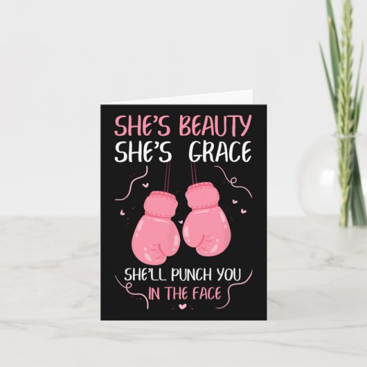 Sie ist schön, dass sie dich in den Ofen treibt Karte (Vorderseite)