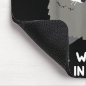 Sie ist Schönheit Sie ist Müll Sie wird dich in Wa Mousepad (Ecke)