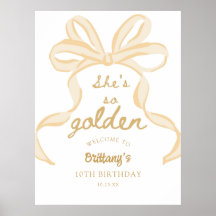 Sie ist so Golden Girl 10. Geburtstagsparty Willko