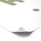 Sie ist Sonnenschein vermischt mit einem kleinen H Fotodruck (Ecke)