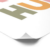 Sie ist Sonnenschein vermischt mit einem kleinen H Poster (Ecke)