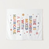 Sie ist Sonnenschein vermischt mit einem kleinen H Wandteppich (Vorderseite (Horizontal))