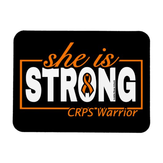 SIE IST STARK... CRPS MAGNET (Horizontal)