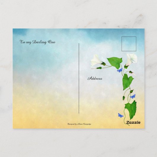 Sie ist stark Sprichwörter 31: 25 Postkarte (Rückseite)