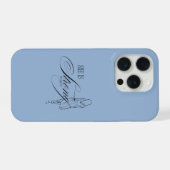 Sie ist stark Sprüche 31,25 iPhone Hülle (Rückseite (Horizontal))