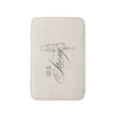 Sie ist starke Sprichwörter 31:25 Badematte (Vorderseite Vertikal)