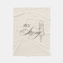 Sie ist starke Sprichwörter 31:25 Fleecedecke