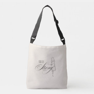 Sie ist starke Sprichwörter 31:25 Tragetaschen Mit Langen Trägern