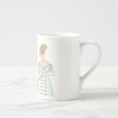 Sie ist - Stolz u. Vorurteil erträglich Porzellantasse (Rechts)