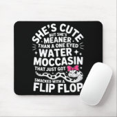 Sie ist süß, aber sie ist gemeiner als ein einäugi mousepad (Mit Mouse)