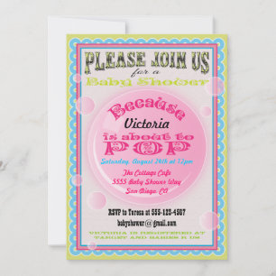 Sie ist ungefähr zu den POP Einladung