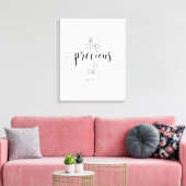 Sie ist viel Wertvoller als die Sprichwörter 31:10 Leinwanddruck (Insitu (Wohnzimmer))