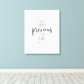 Sie ist viel Wertvoller als die Sprichwörter 31:10 Leinwanddruck (Insitu (Holzboden))