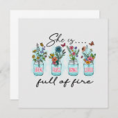 Sie ist voller Feuer (Vorne/Hinten)