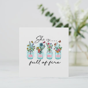 Sie ist voller Feuer