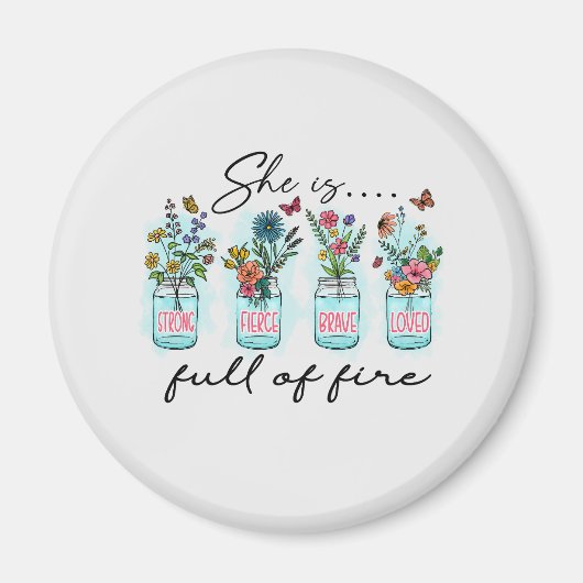 Sie ist voller Feuer - lebendige Ermächtigung durc Magnet (Vorne)