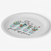 Sie ist voller Feuer - lebendige Ermächtigung durc Pappteller (Schrägansicht)