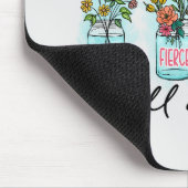 Sie ist voller Feuer Mousepad (Ecke)