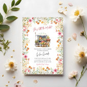 Sie ist vom Brautparty des Marktes abgeschnitten Einladung