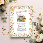 Sie ist vom Brautparty des Marktes abgeschnitten Einladung