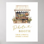 Sie ist vom FotoBooth Party-Sign-System des Markte Poster (Vorne)