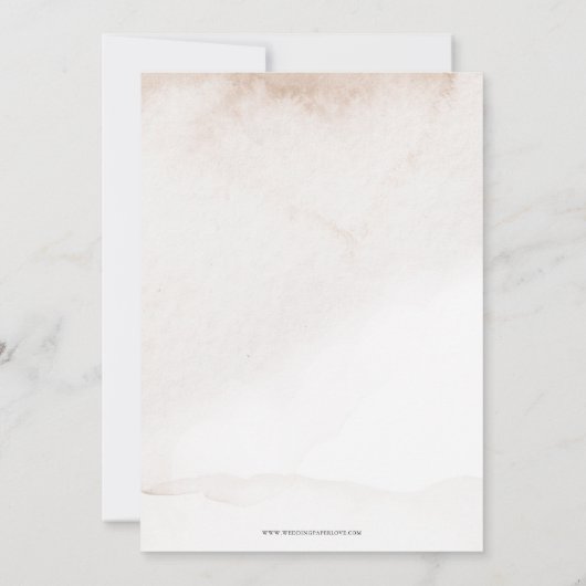 Sie ist vom Market Bauern Market Brautparty Einladung (Rückseite)