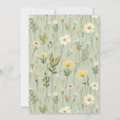 Sie ist vom Market Brautparty Invite Einladung (Rückseite)