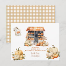 Sie ist vom Market Fall Pumpkin Brautparty