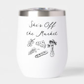 Sie ist vom Markt abgezogen, kühl und whimsical Ha (Vorderseite)