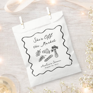 Sie ist vom Markt abgezogen, kühl und whimsical Ha Geschenktütchen