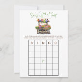 Sie ist vom Markt Brautparty BINGO Game Invi Einladung (Vorderseite)