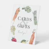 Sie ist vom Markt Brautparty Cards & Gifts Sockelschild (Vorderseite)