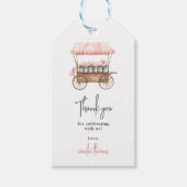 Sie ist vom Markt Brautparty Geschenketiketten. Geschenkanhänger (Vorderseite)
