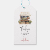 Sie ist vom Markt Brautparty Geschenketiketten. Geschenkanhänger (Vorderseite)