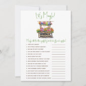 Sie ist vom Markt-Brautparty-Spiel Einladung (Vorderseite)