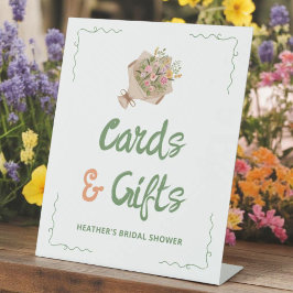 Sie ist vom Markt-Karten-und Geschenksign Sockelschild