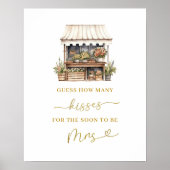 Sie ist vom Markt ratet wie viele Kisses Poster (Vorne)