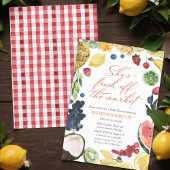 Sie ist vom Markt weg | Brautparty Einladung