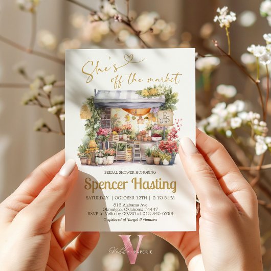 Sie ist von der Brautdusche-Einladung weg Einladung