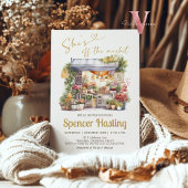 Sie ist von der Brautdusche-Einladung weg Einladung