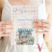 Sie ist von der Brautdusche-Einladung weg Einladung